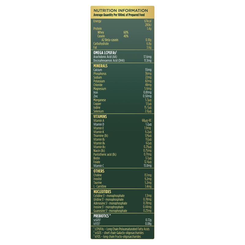 Aptamil Essensis Organic A2 Protein Milk 1 Premium Infant Formula From Birth to 6 Months 900g