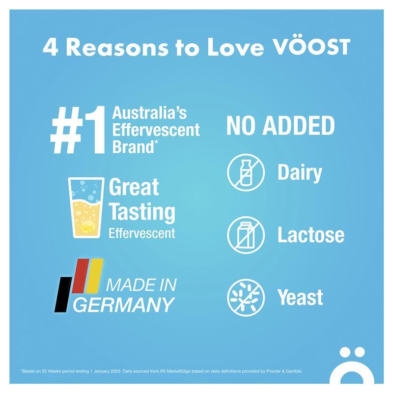 Voost Magnesium Forte Effervescent Tablets 10 Pack