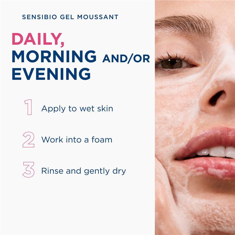 Bioderma Sensibio Gel Moussant Gel Cleanser for Sensitive Skin 200ml