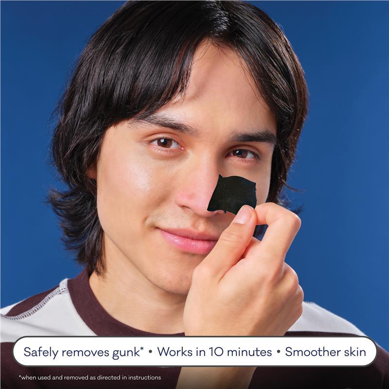 Biore Mens Charcoal Deep Cleansing Pore Strips 6 Pack