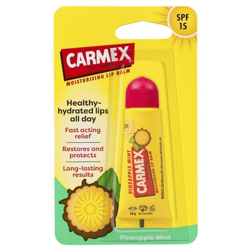 Carmex Lip Balm Pineapple Mint Squeeze Tube