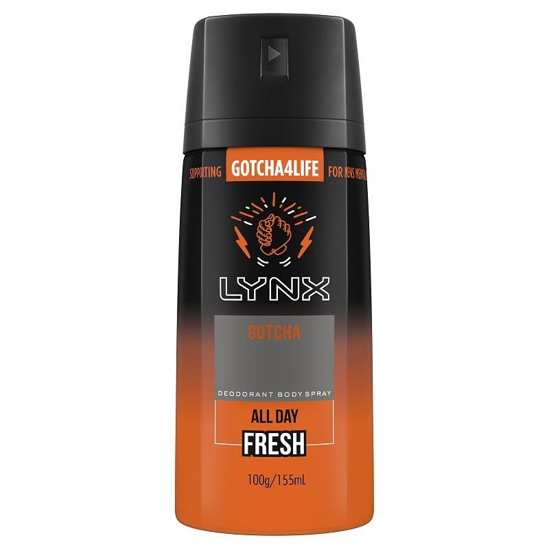Lynx Deodorant Body Spray Gotcha4Life 100g