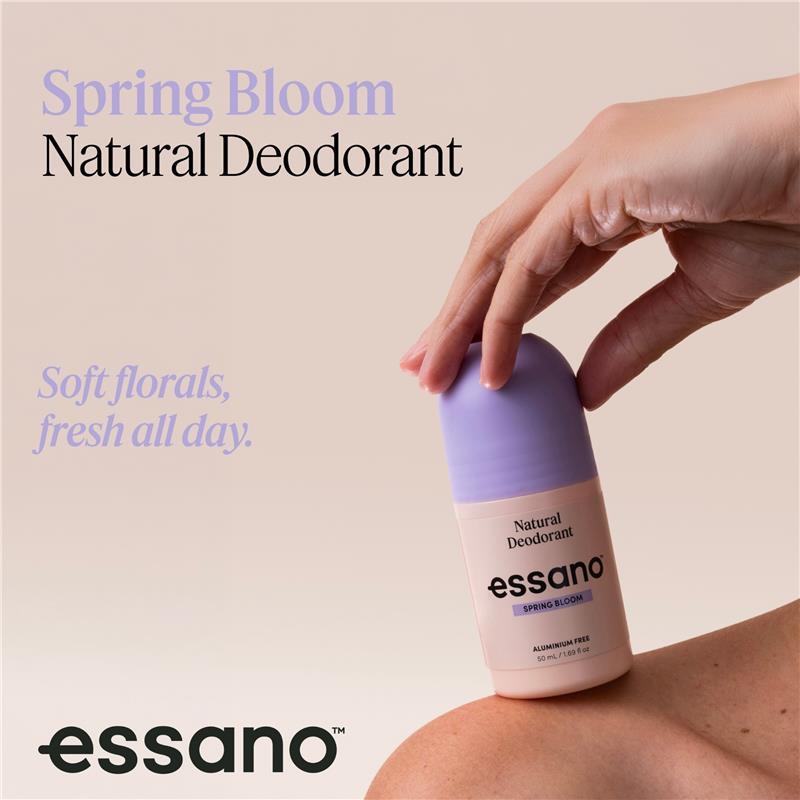 Essano Natural Deodorant Roll On Spring Bloom 50ml