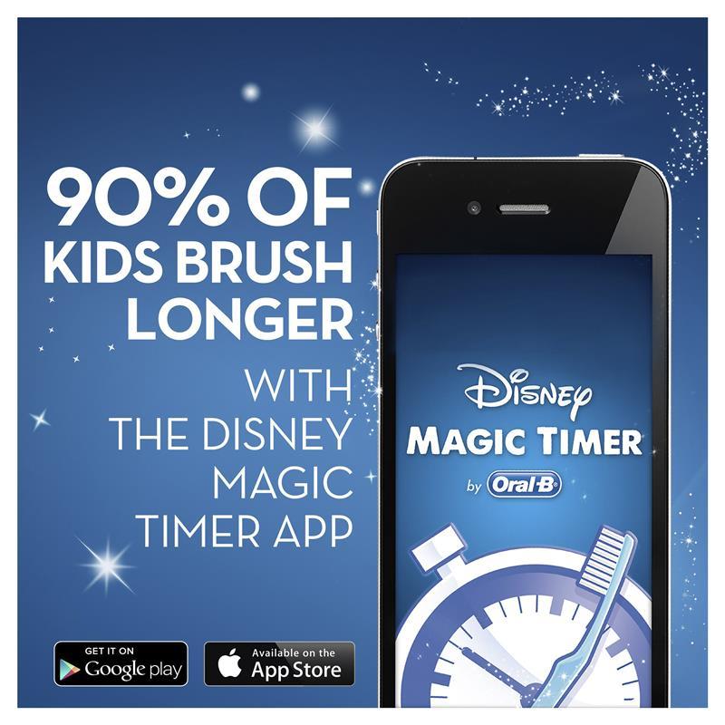 Oral B Power Toothbrush Kids Frozen Refills 4 Pack