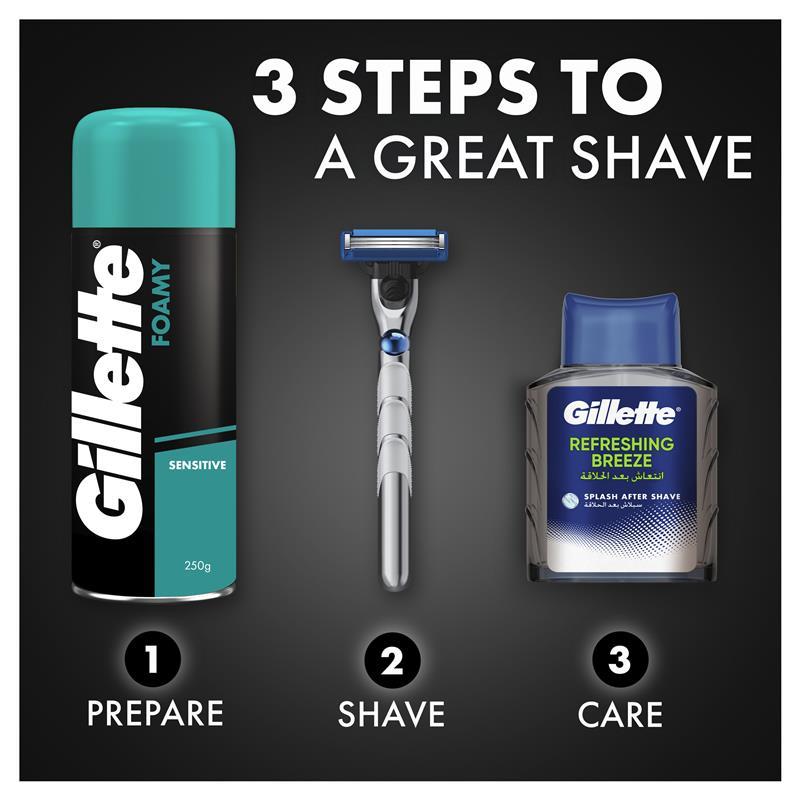 Gillette Foamy Sensitive Shave Foam 333g