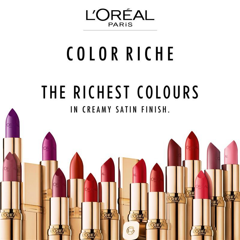 L'Oreal Paris Color Riche Classic Satin Lipstick 297 Red Passion