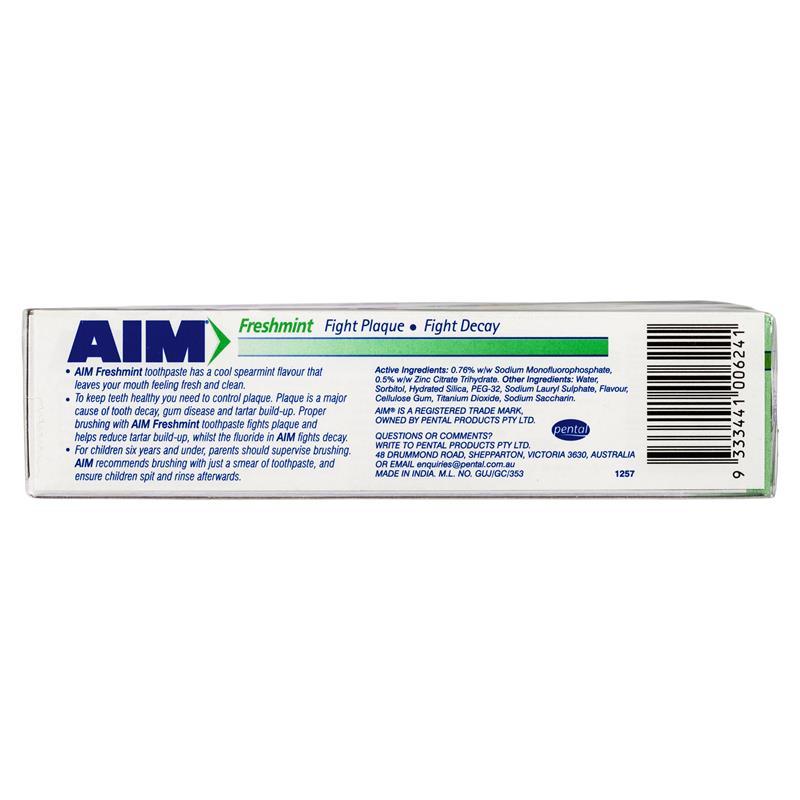 Aim Toothpaste Freshmint Value 3 Pack