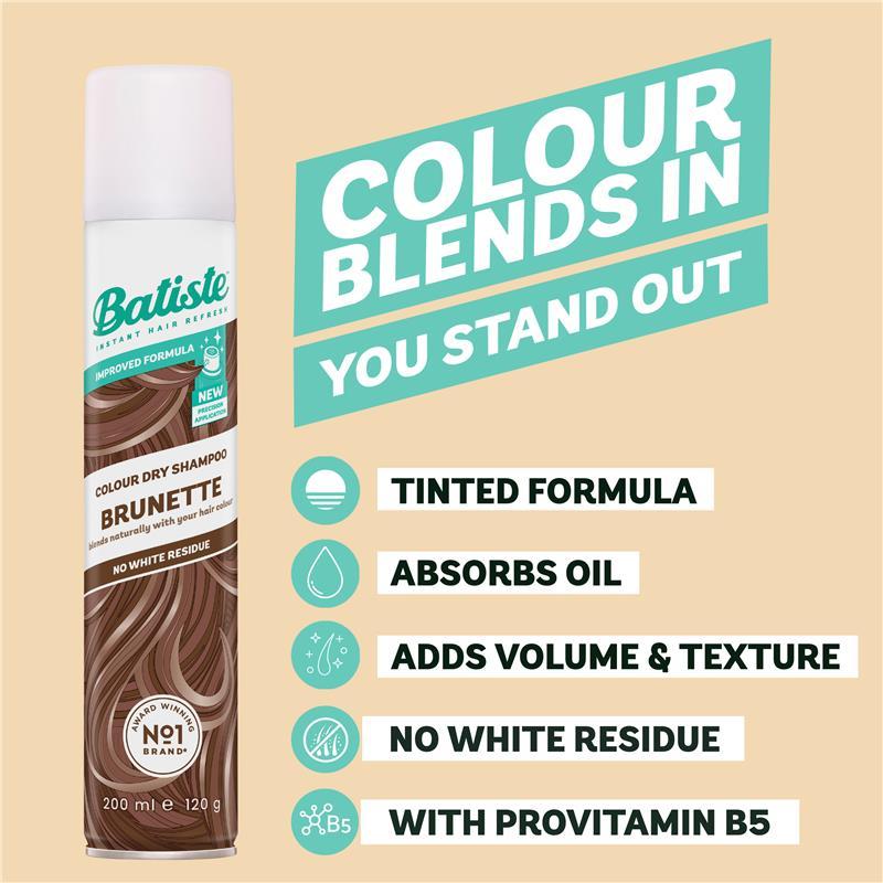 Batiste Brunette Dry Shampoo 350ml