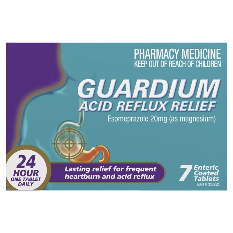Guardium Acid Reflux Relief 7 Tablets