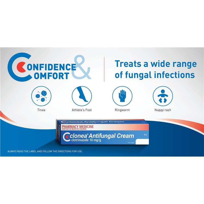 Clonea Antifungal Skin Cream 50g