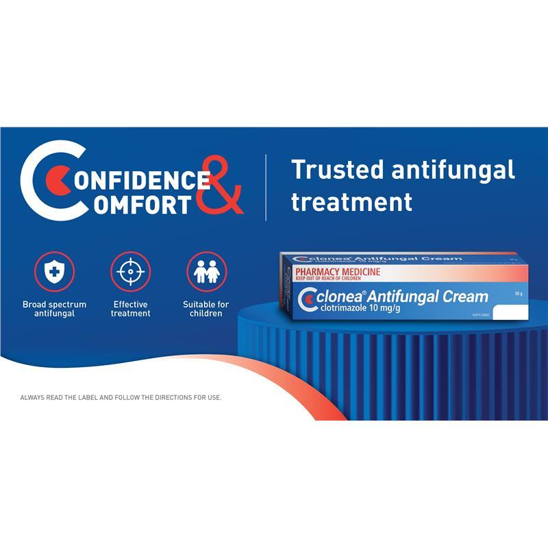 Clonea Antifungal Skin Cream 50g