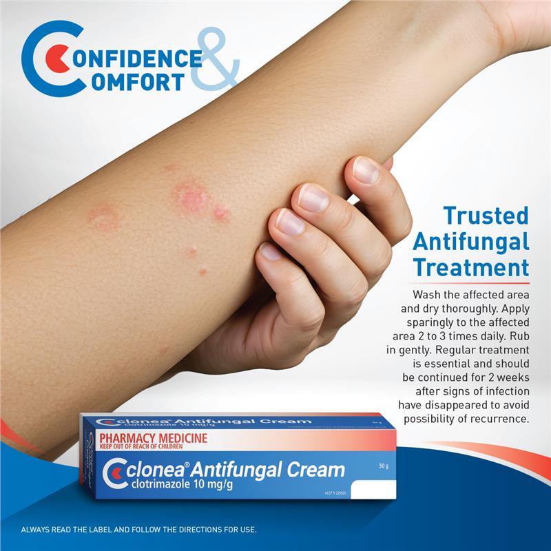 CLOTRIMAZOLE 1% CREAM (CLONEA)