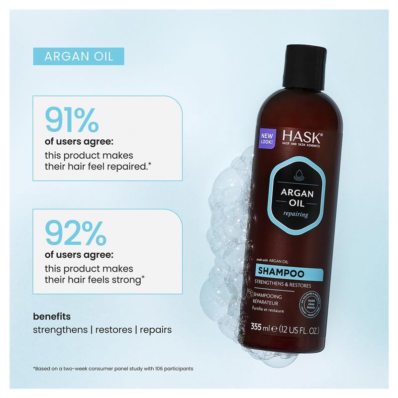 Hask Argan Oil Repairing Shampoo 1 Litre