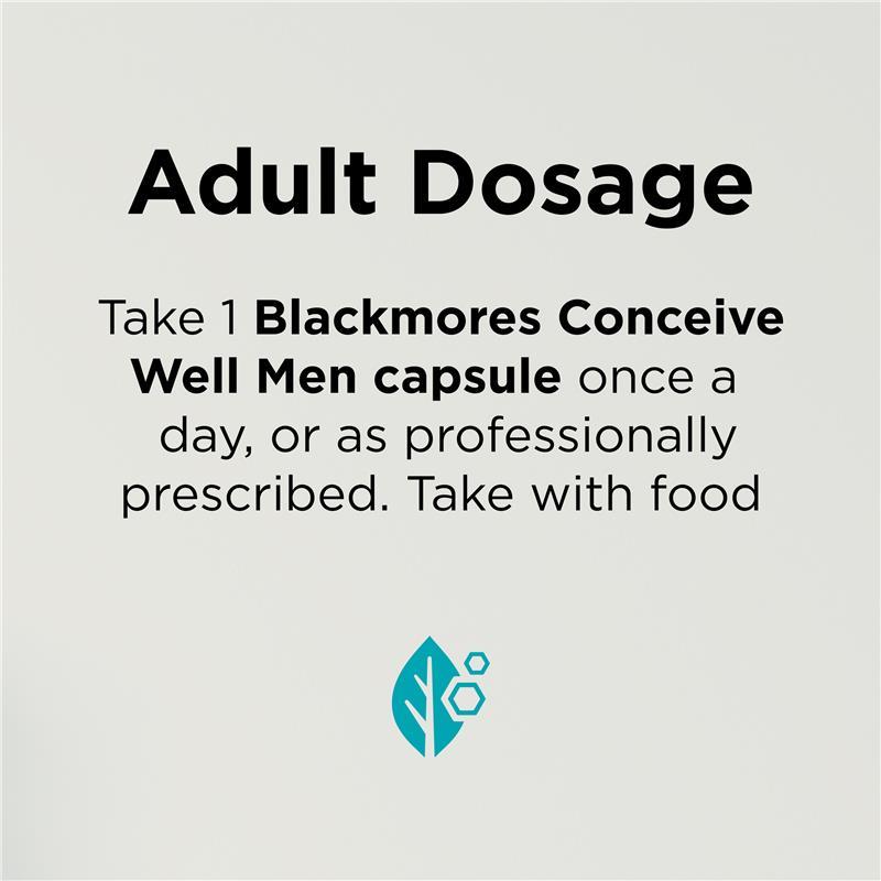 Blackmores Conceive Well Men 28 Tablets
