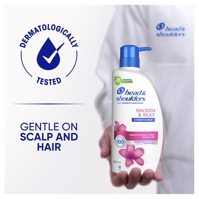 Head & Shoulders Smooth & Silky Conditioner 660ml