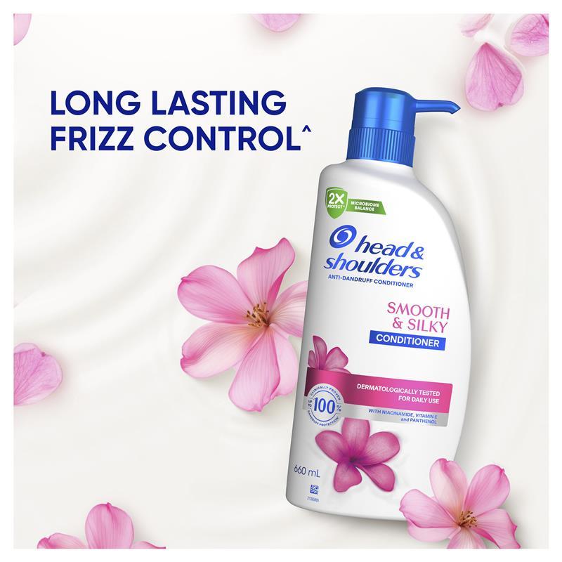 Head & Shoulders Smooth & Silky Conditioner 660ml