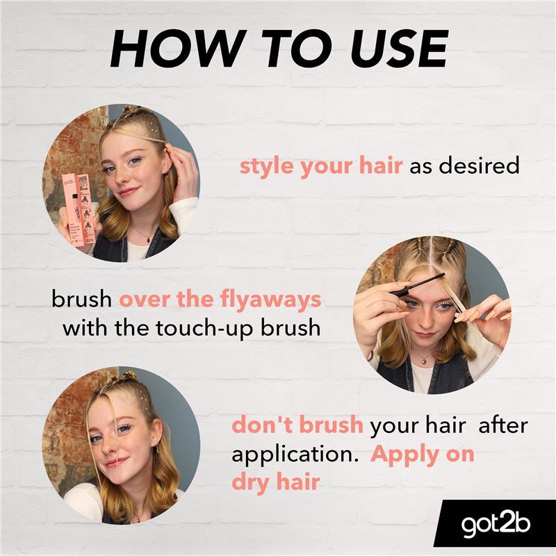 Got2b Farewell Flyaways Touch Up Brush 16ml