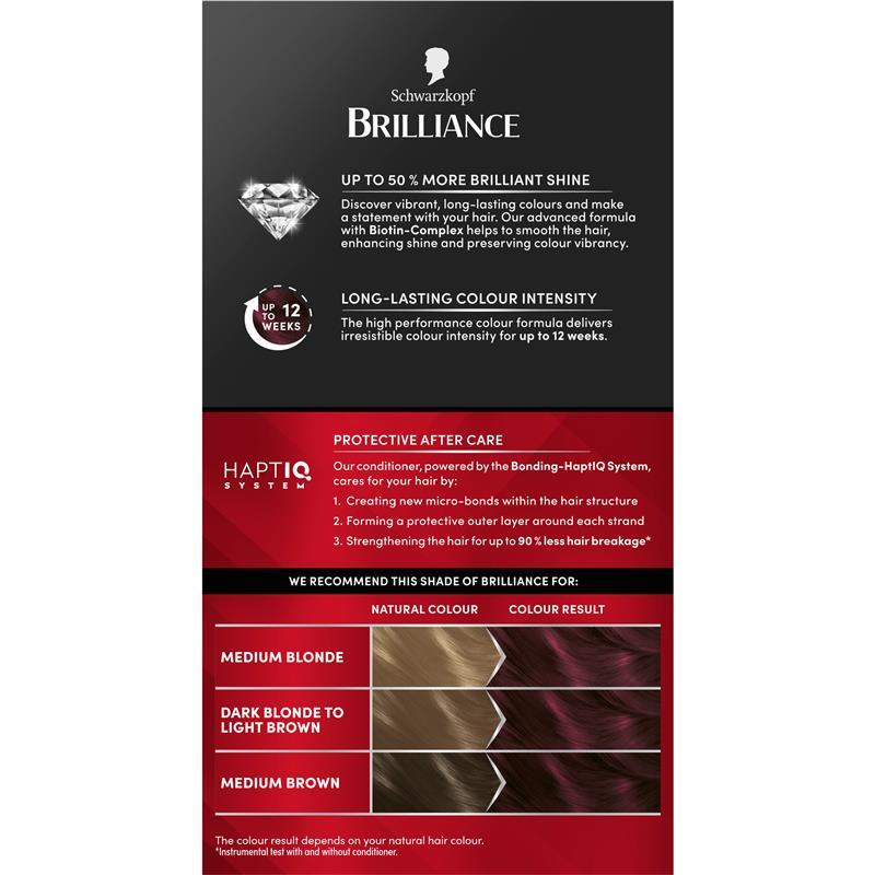 Schwarzkopf Brilliance 05 Dark Ruby New