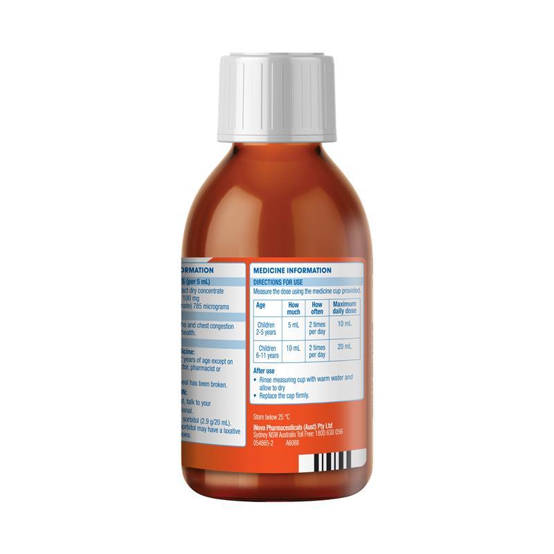Demazin Kids 2+ Cough + Immune Defence 200ml