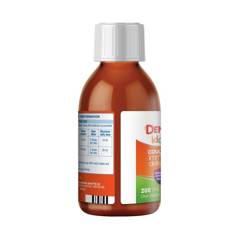 Demazin Kids 2+ Cough + Immune Defence 200ml