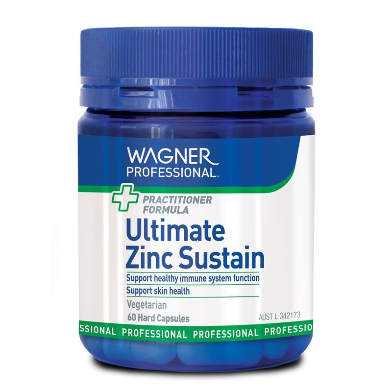 Wagner Professional Ultimate Zinc Sustain 60 Hard Capsules