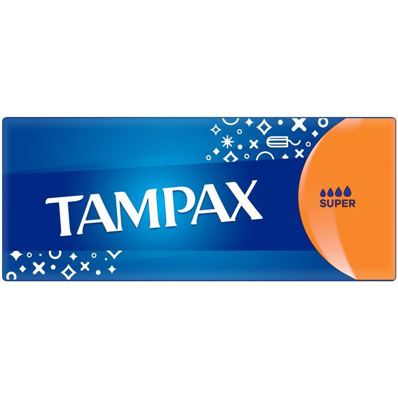 Tampax Super Tampons with Applicator 20 Pack