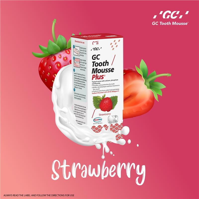 GC Tooth Mousse Plus Strawberry 40g