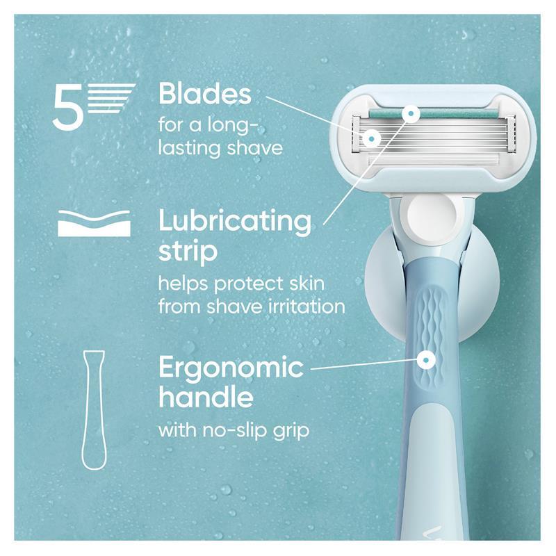 Gillette Venus Extra Smooth Sensitive Blades 4 Pack Refill