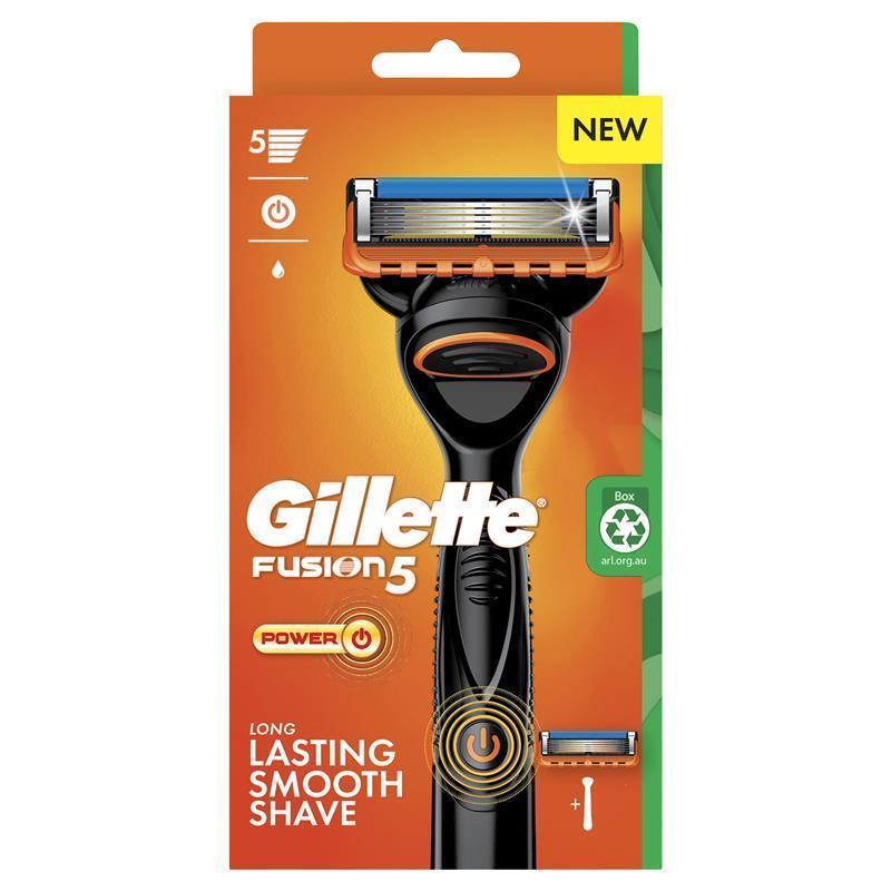 Gillette Fusion Power Razor + 1 Blade Refills