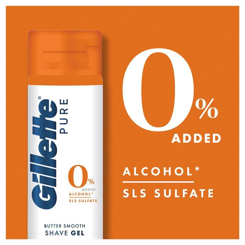Gillette Pro Skin Hydrating Shave Gel Shea Butter 195g