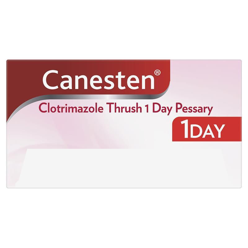 Canesten 1 Day Thrush Treatment Pessary - Clotrimazole (S3)