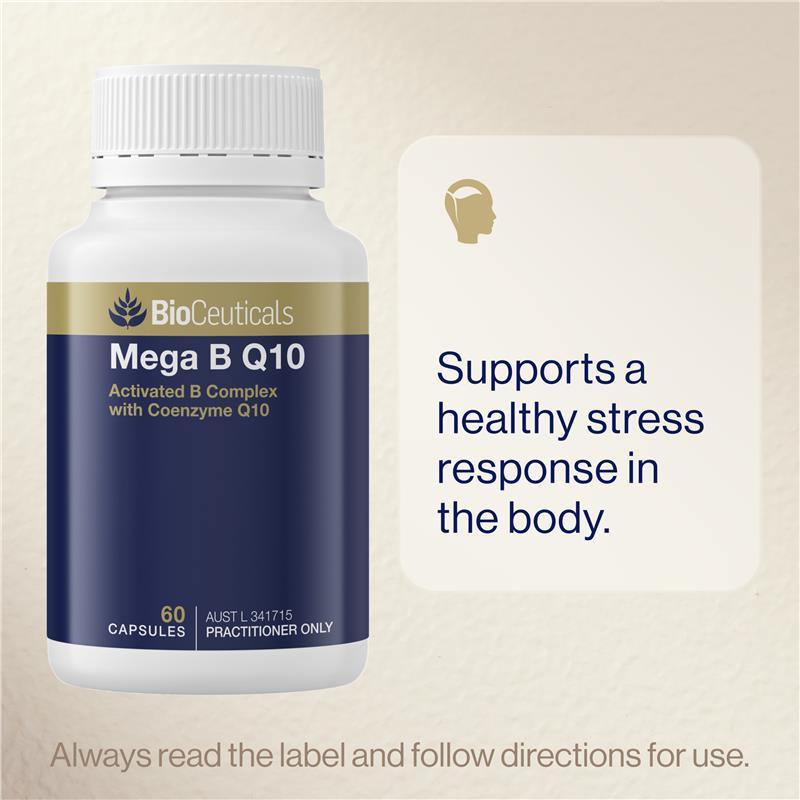 Bioceuticals Mega B Q10 60 Capsules