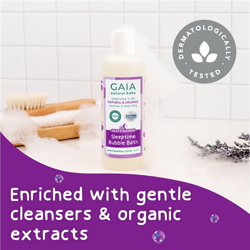 Gaia Natural Baby Bubble Bath Sleeptime 250ml