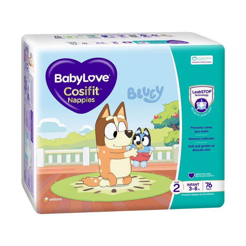 Cosifit Infant Nappies Size 2 (3-8Kg) main image 0