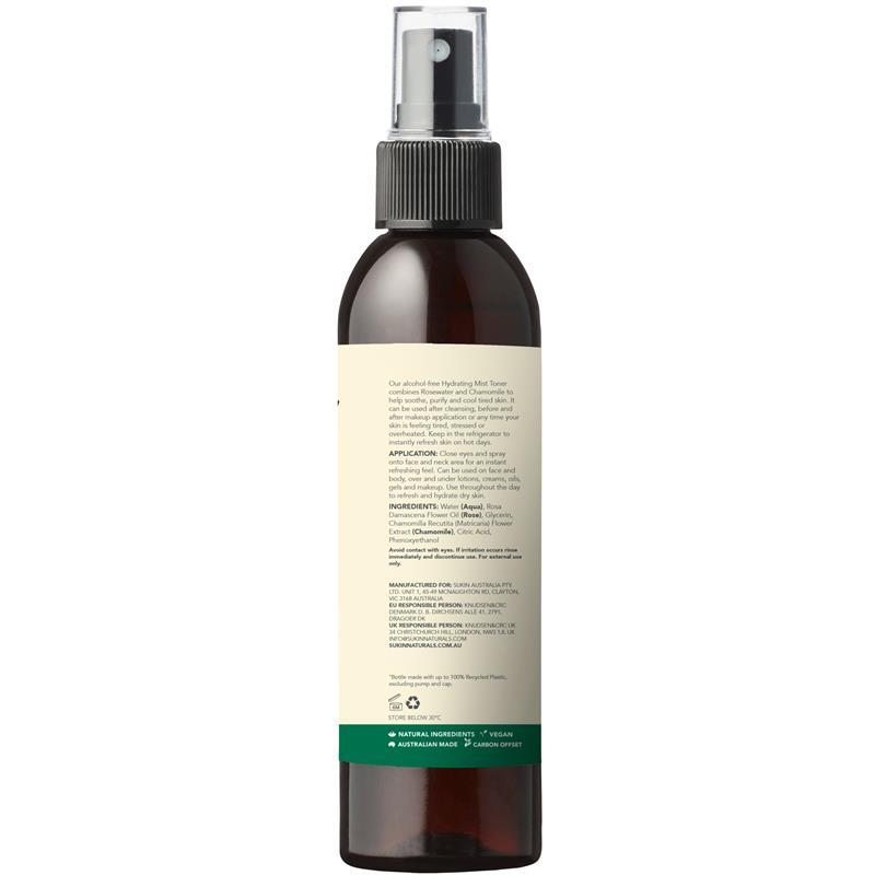 Sukin Signature Hydrating Mist Toner 250ml