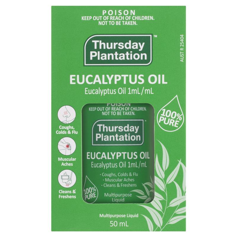 Thursday Plantation 100% Pure Eucalyptus Oil 50ml