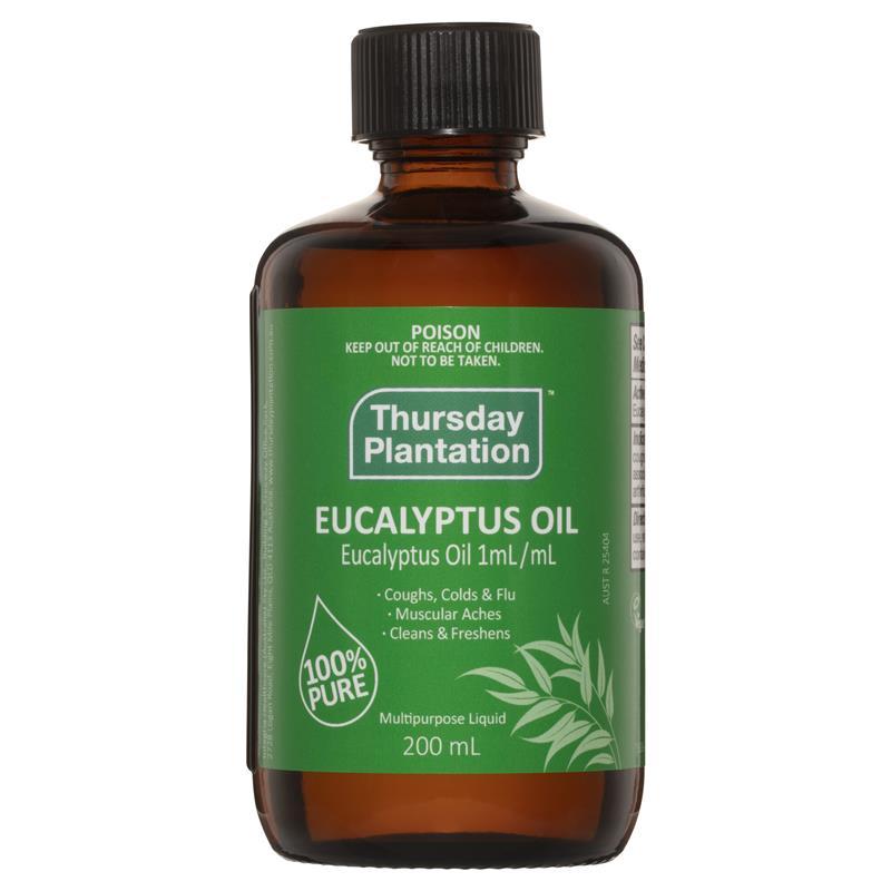 Thursday Plantation 100% Pure Eucalyptus Oil 200ml