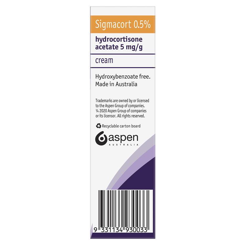 Sigmacort Cream 0.5% 30g