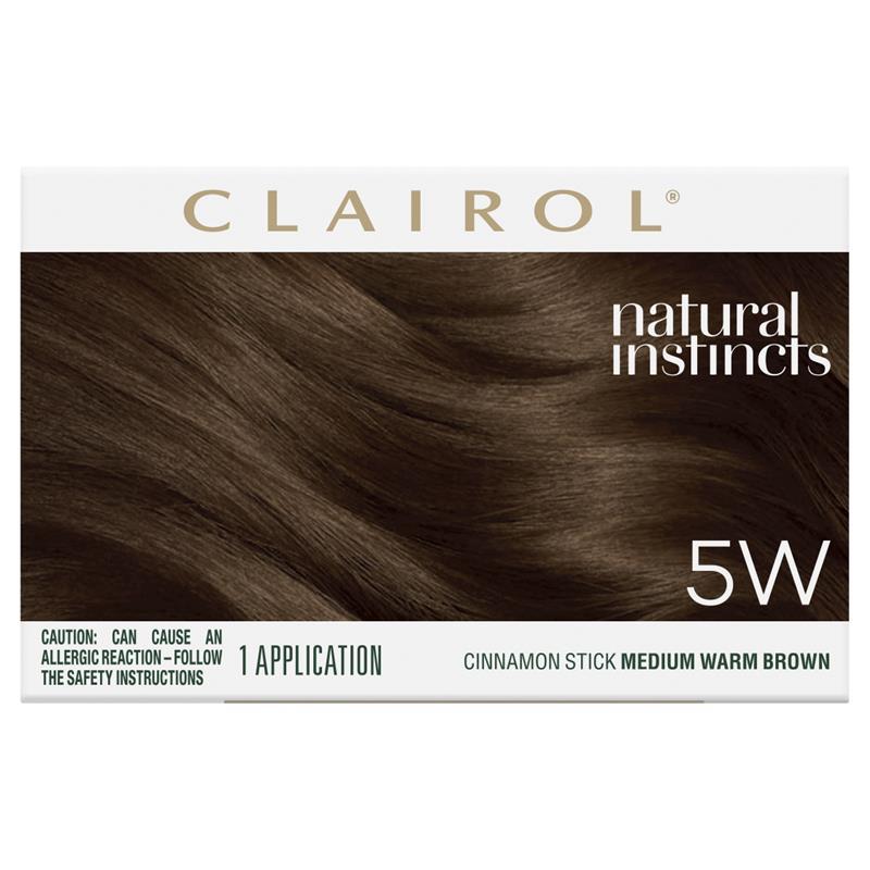 Natural Instincts 5W Medium Warm Brown Semi Permanent Hair Colour