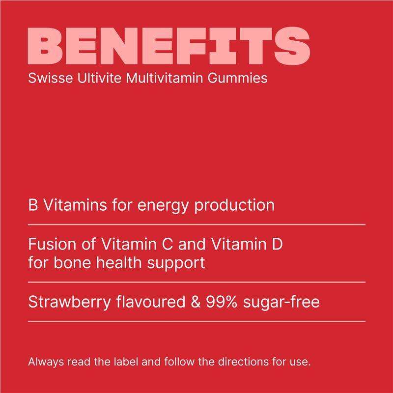 Swisse Multivitamin Gummies 60 Pack