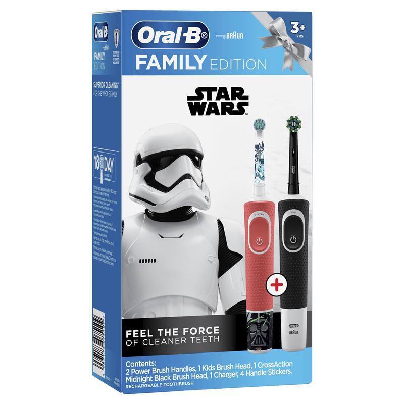 Oral B Power Toothbrush Pro 100 Frozen/Star Wars Pack