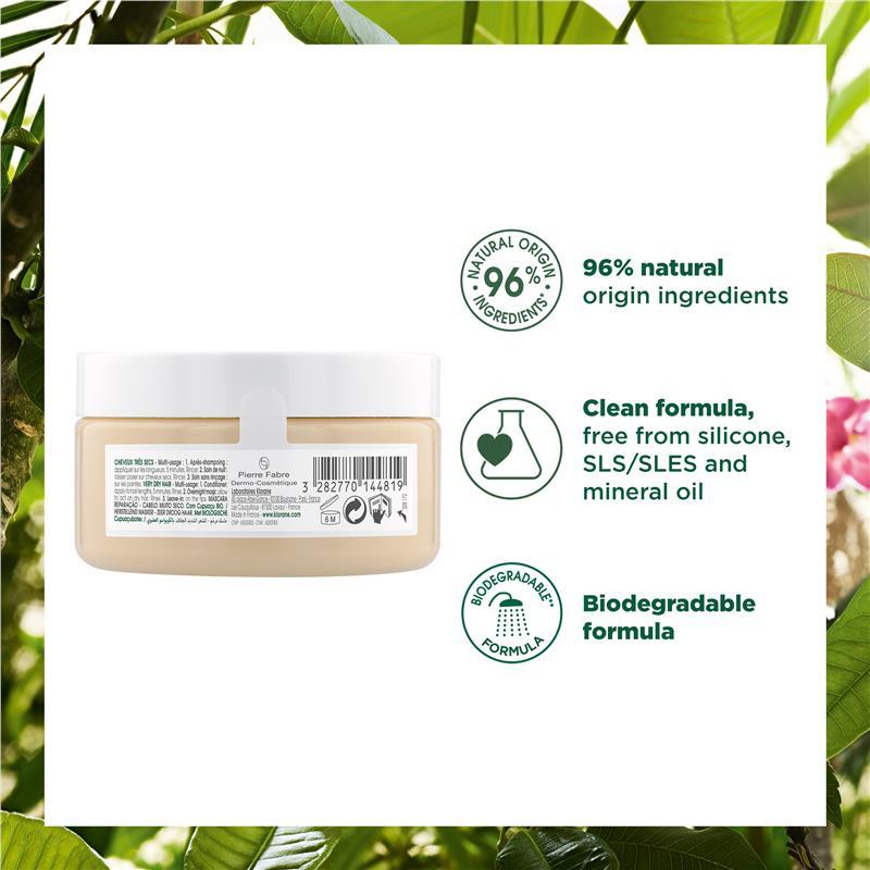 Klorane Mask With Organic Cupuacu 150ml