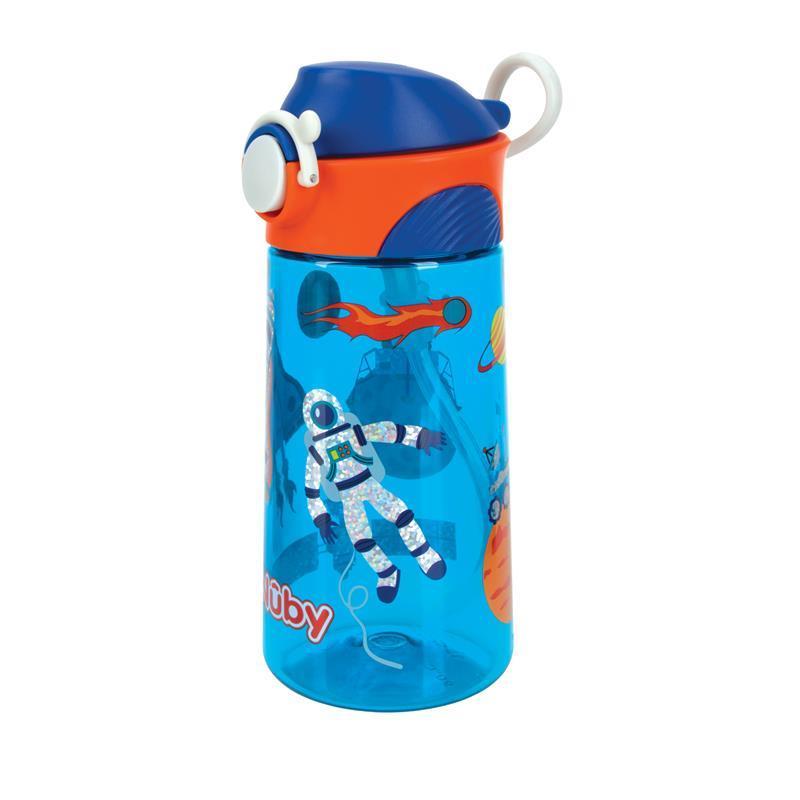 Nuby Tritan Glitter Spring Spout Cup With Lock 450ml