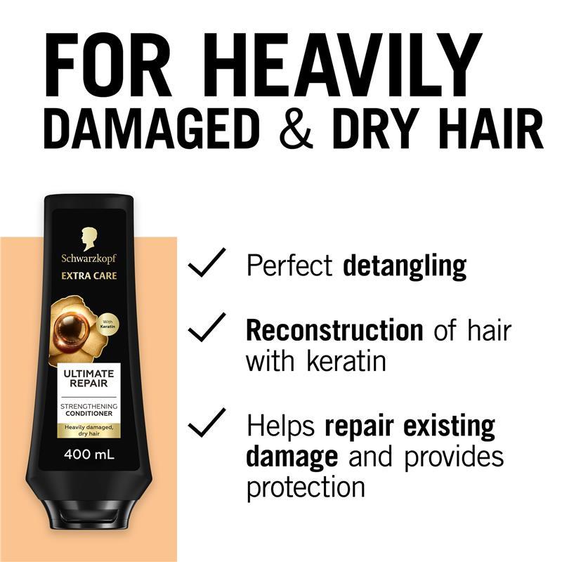 Schwarzkopf Extra Care Ultimate Repair Strengthening Conditioner 400ml