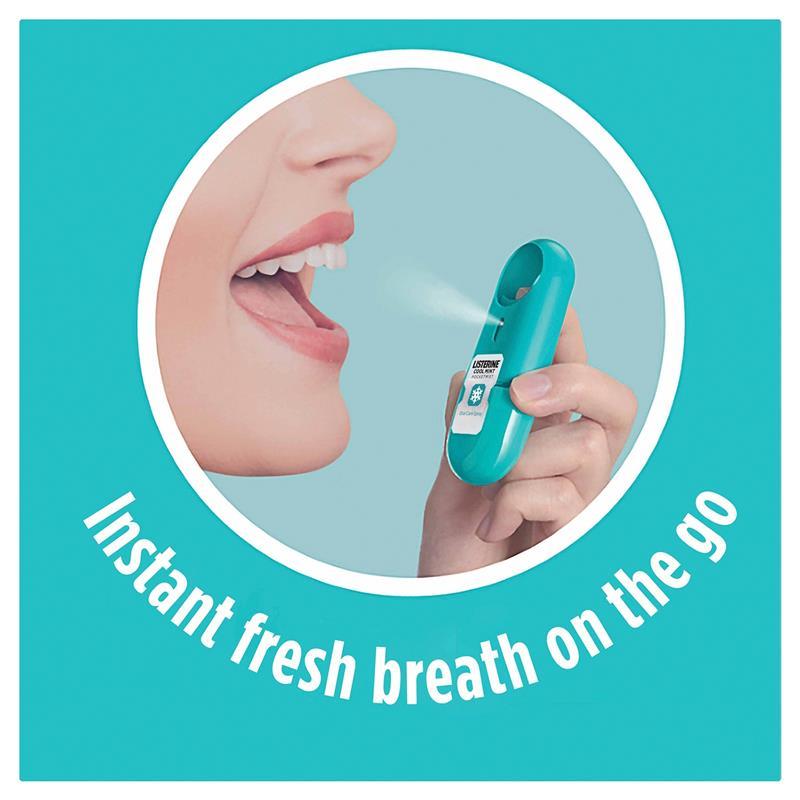 Listerine Pocketmist Oral Care Spray Cool Mint 7.7mL
