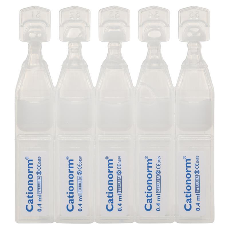 Cationorm Preservative Free Eye Drops 0.4ml x 30 Vials