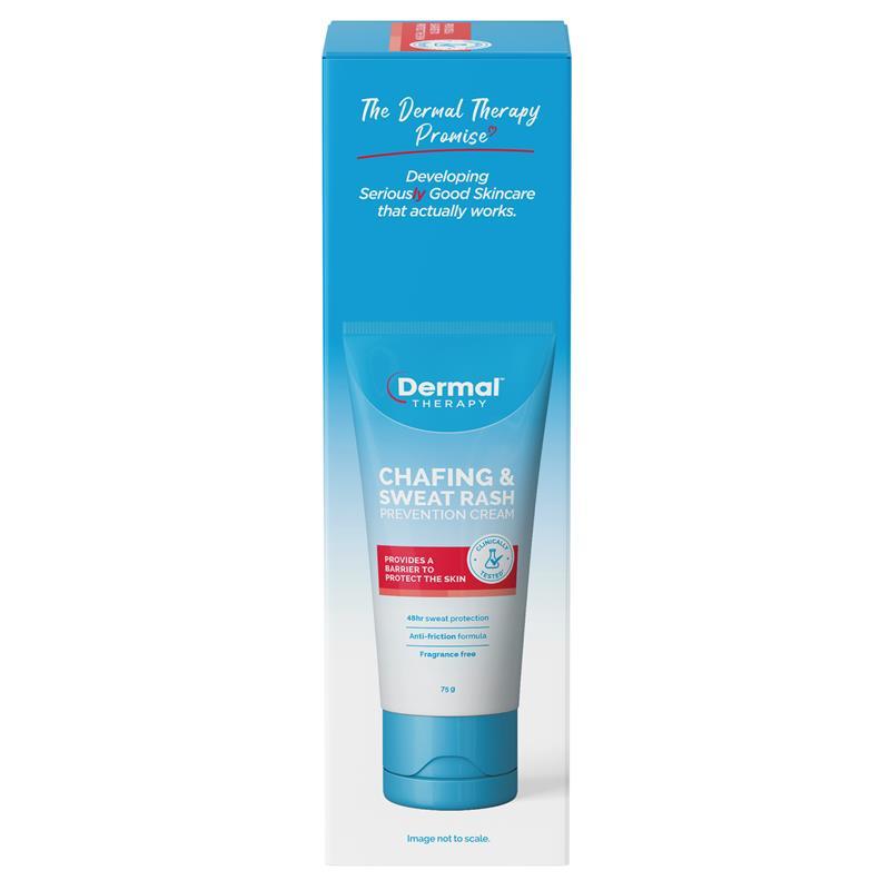 Dermal Therapy Chafing & Sweat Rash Cream 75g