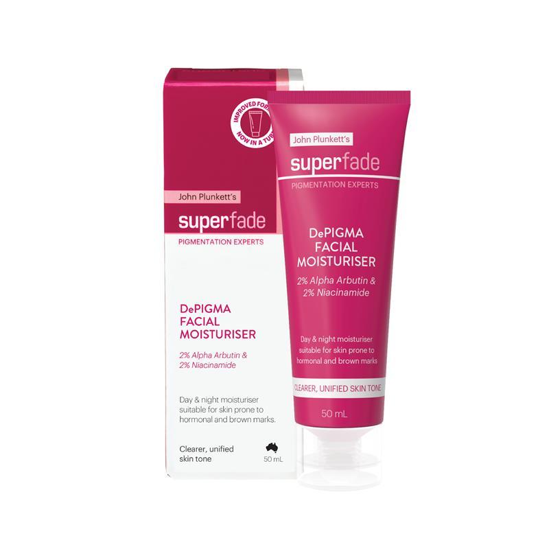 John Plunketts SuperFade De Pigment Treatment Moisturiser 50g