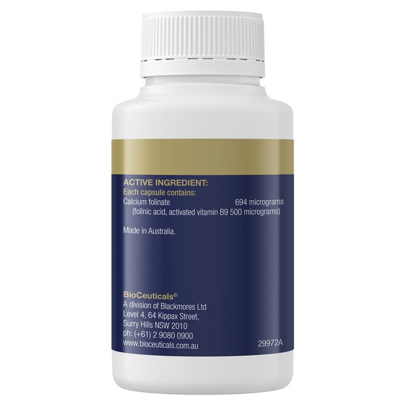 BioCeuticals Folinic Acid 120 Capsules