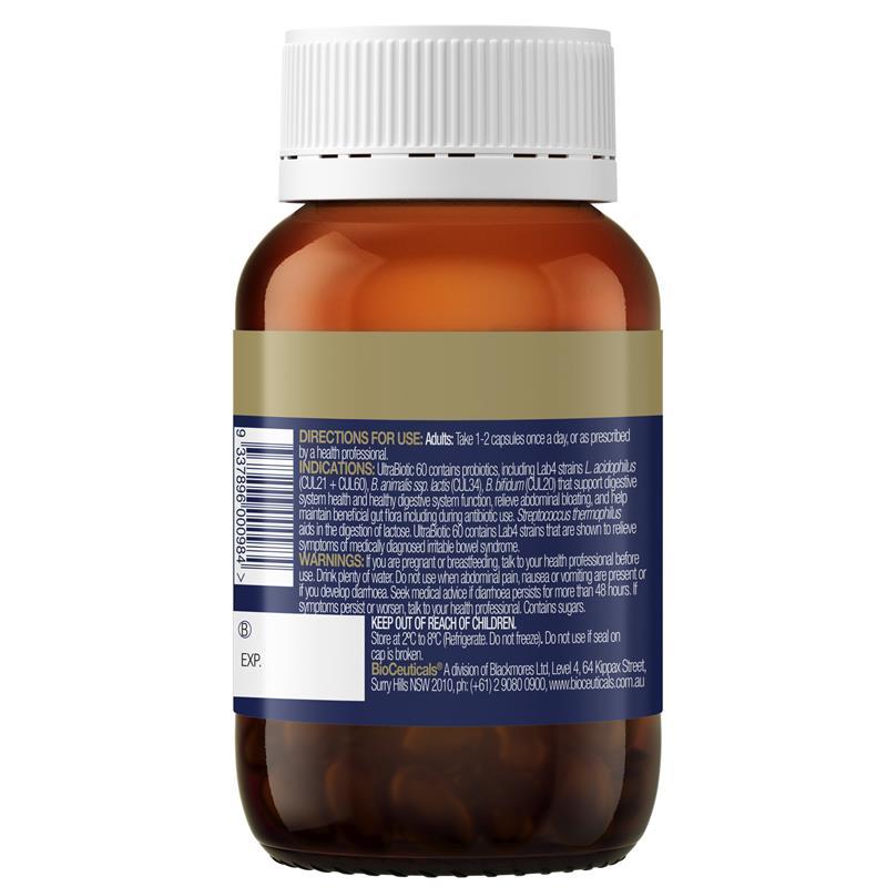 BioCeuticals UltraBiotic 60 60 Capsules